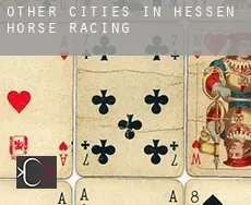 Other cities in Hessen horse racing