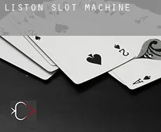 Liston  slot machine